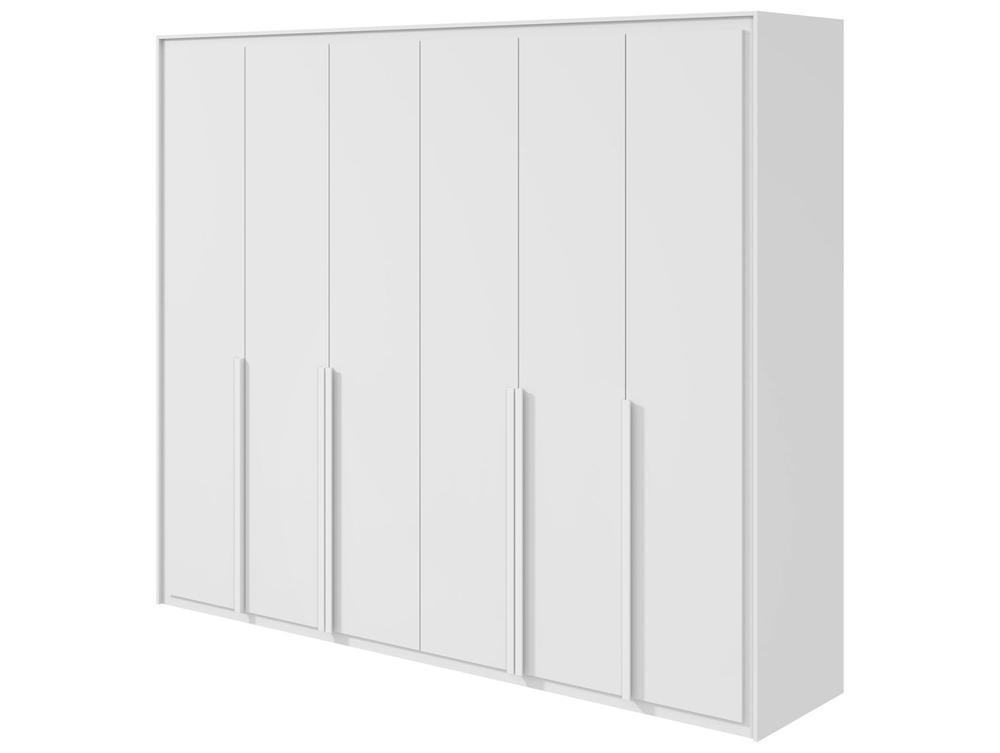 Guarda-roupa Casal com Espelho 6 Gavetas 6 Portas Móveis Lopas Imperatore - 1