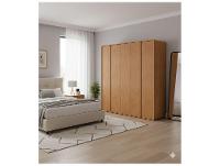 Guarda-roupa 6 Gavetas 6 Portas Móveis Lopas Casal Loop - 6