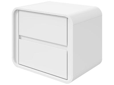 Mesa de Cabeceira 2 Gavetas Loop Móveis Lopas