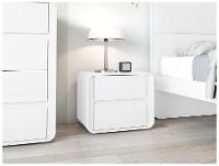 Mesa de Cabeceira 2 Gavetas Loop Móveis Lopas