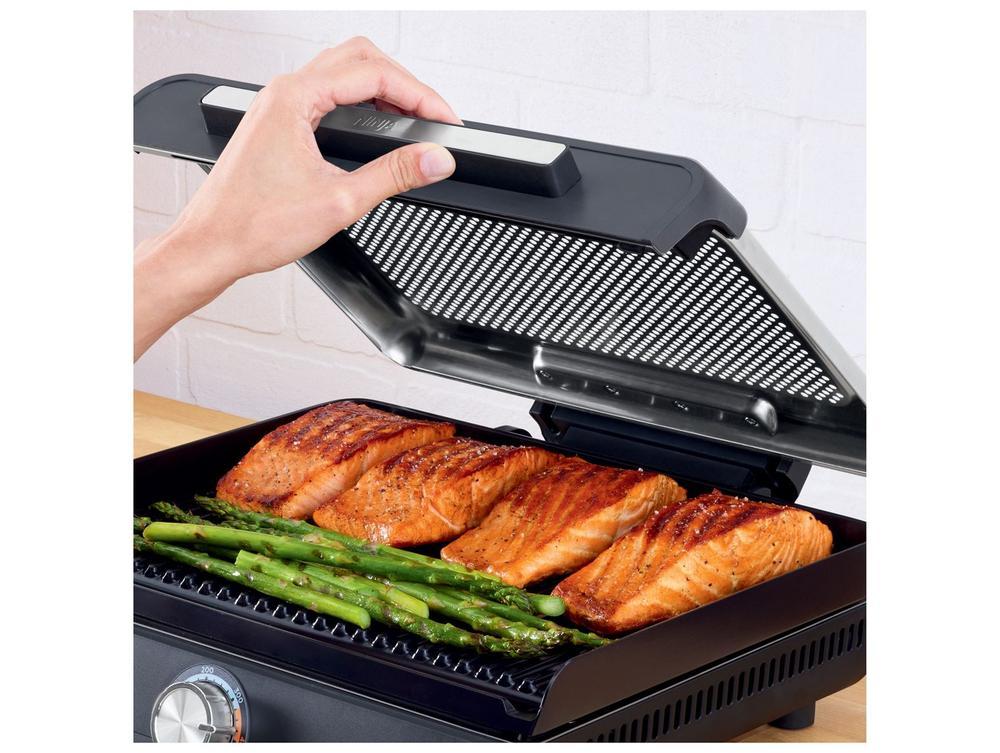 Grill Ninja GR100BZA Retangular 1400W Preto - 3