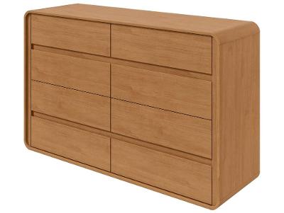 Cômoda Multiuso 8 Gavetas Móveis Lopas Loop
