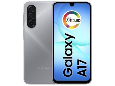 Celular Samsung Galaxy A17 128GB 4GB RAM Cinza 6,7" Câm. Tripla + Selfie 13MP