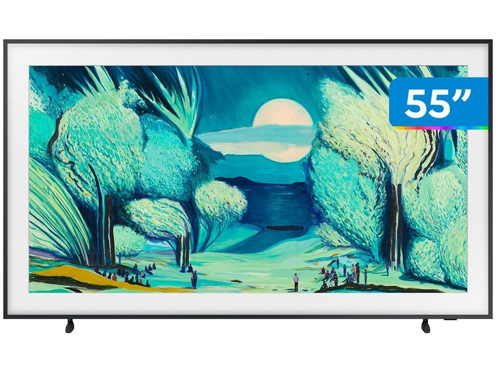 Smart TV 55" Samsung 4K The Frame LS03F QN55LS03FAGXZD Tizen 2025 - 1