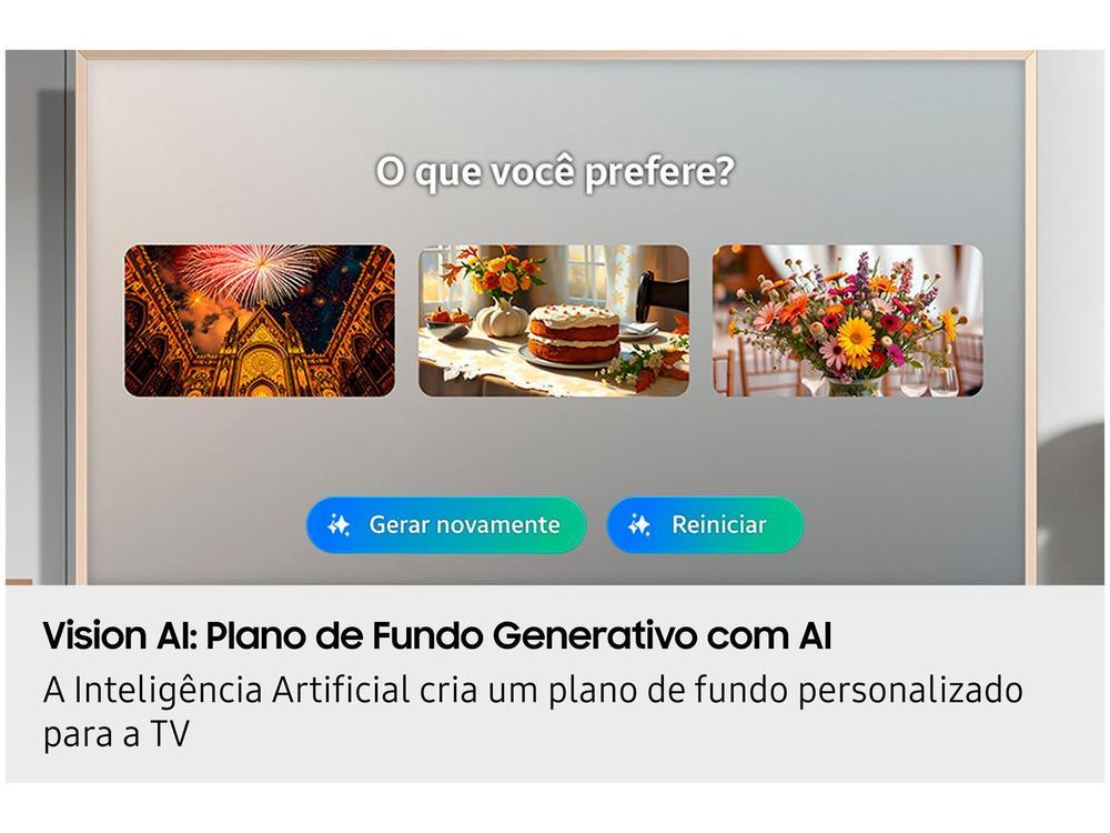 Smart TV 55" Samsung 4K The Frame LS03F QN55LS03FAGXZD Tizen 2025 - 5