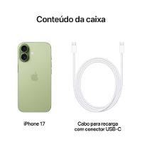 Apple iPhone 17 256GB Sálvia 6,3" 48MP iOS 5G - 8