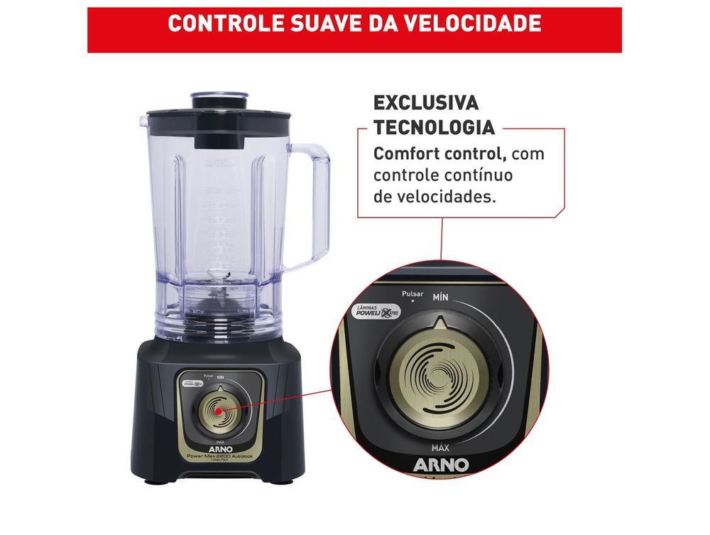Liquidificador Arno Power Max LN82 2200W Cinza 2720018842 - 7