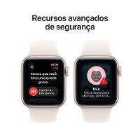 Apple Watch SE 3 GPS + Cellular Caixa Estelar de Alumínio 40mm Pulseira Esportiva Estelar M/G - 7