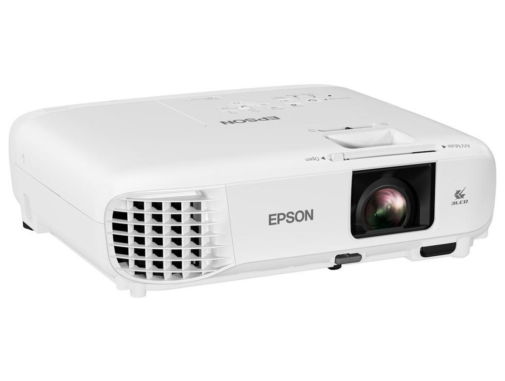 Projetor EPSON PowerLite E24 XGA 3600 Lumens 3LCD USB-B Branco - 4