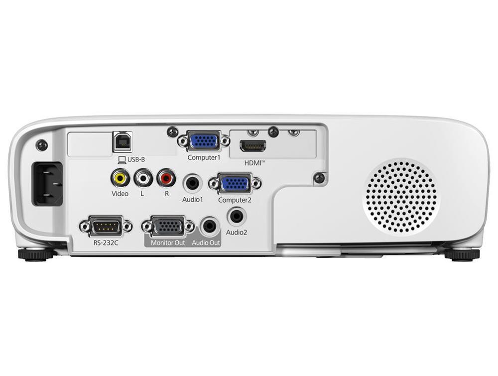 Projetor EPSON PowerLite E24 XGA 3600 Lumens 3LCD USB-B Branco - 6