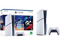 PlayStation 5 Slim Disk 1TB 1 Controle Branco Sony com 2 Jogos - 1