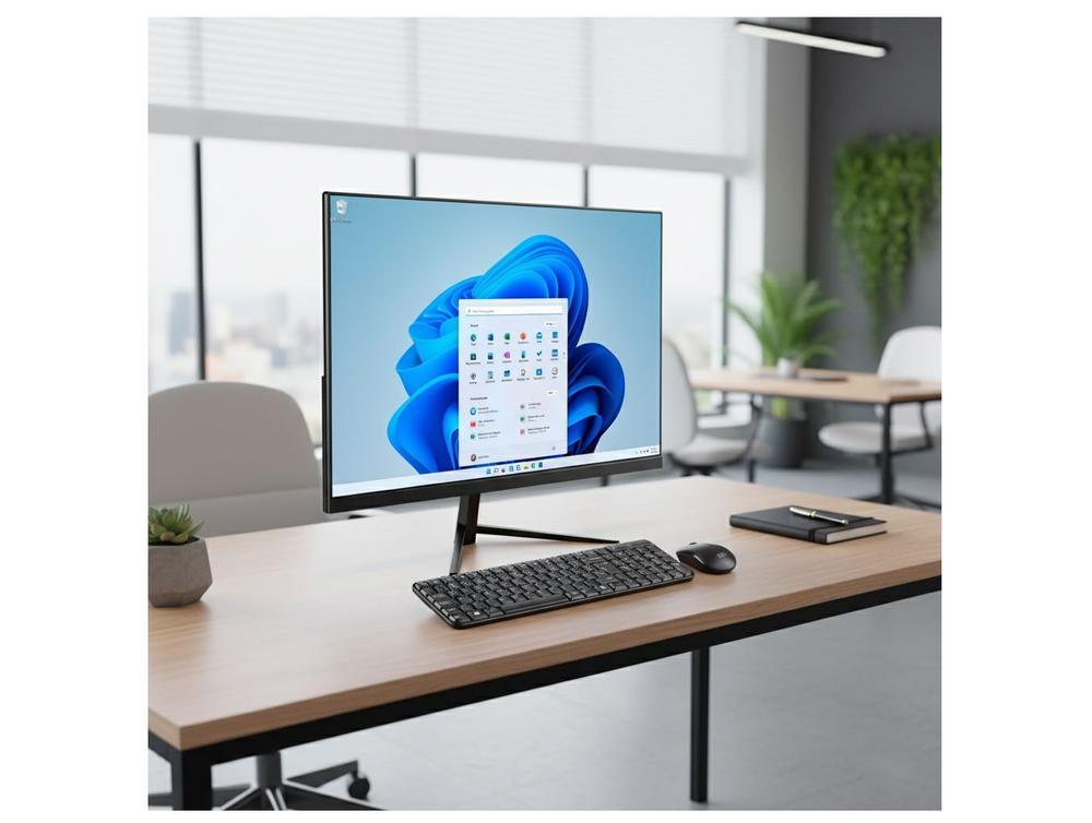 All in One Multilaser UB845 Intel Core i3 8145U 4GB 128GB SSD LED 23,8" Full HD Windows 11 - 3