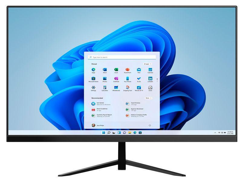 All in One Multilaser UB845 Intel Core i3 8145U 4GB 128GB SSD LED 23,8" Full HD Windows 11 - 6