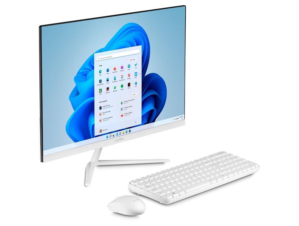 All in One Multilaser UB835 Intel Celeron N4020 4GB 128GB SSD LED 23,8" Full HD Windows 11 - 5