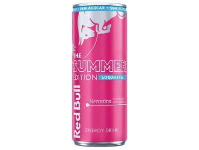 Bebida Energética Red Bull The Summer Edition Nectarina sem Açúcar 250ml