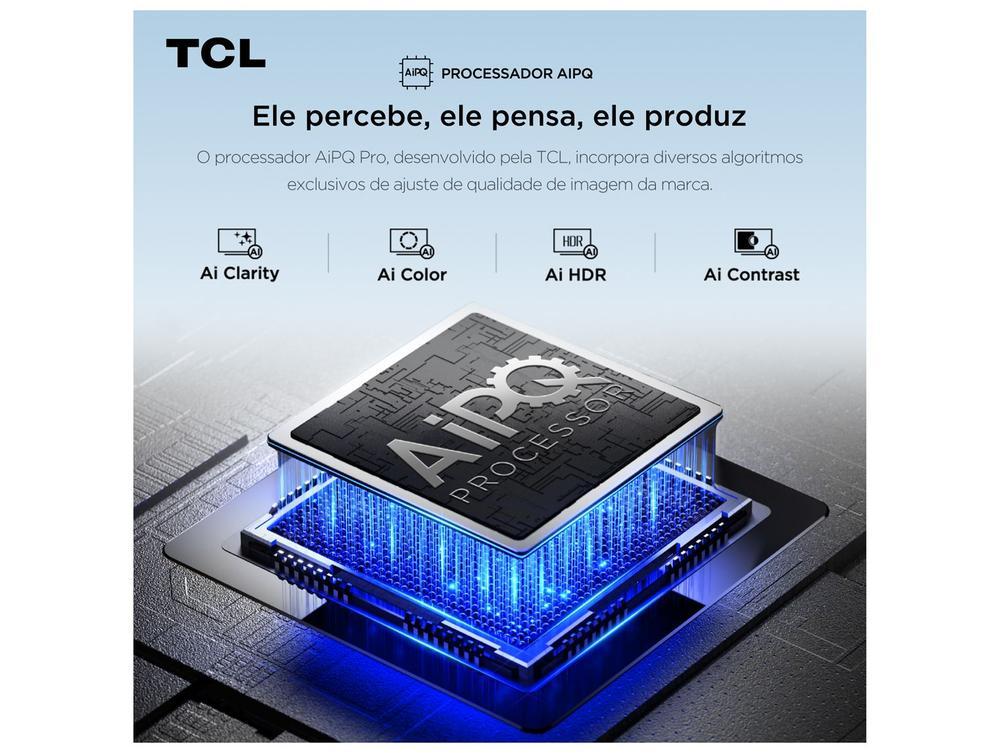 Smart TV 75" TCL 4K UHD LED HVA Google TV 75P6K 2025 - 4