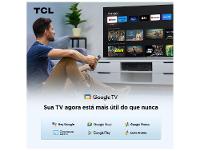 Smart TV 75" TCL 4K UHD LED HVA Google TV 75P6K 2025 - 6