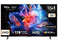 Smart TV 75" TCL 4K UHD LED HVA Google TV 75P6K 2025 - 7