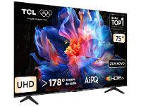 Smart TV 75" TCL 4K UHD LED HVA Google TV 75P6K 2025 - 8