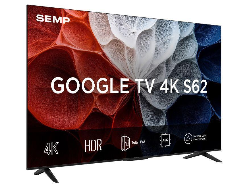 Smart TV 65" SEMP 4K UHD LED HVA Google TV 65S62 2025 - 5
