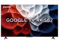 Smart TV 65" TCL 4K UHD LED HVA Google TV 65S62 2025