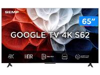 Smart TV 65" SEMP 4K UHD LED HVA Google TV 65S62 2025 - 1