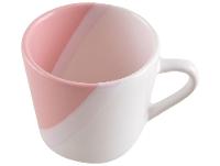 Aparelho de Jantar e Chá 20 Peças Cerâmica Brasilia Redondo Branco e Rosa Atual - 8