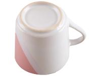 Aparelho de Jantar e Chá 20 Peças Cerâmica Brasilia Redondo Branco e Rosa Atual - 9