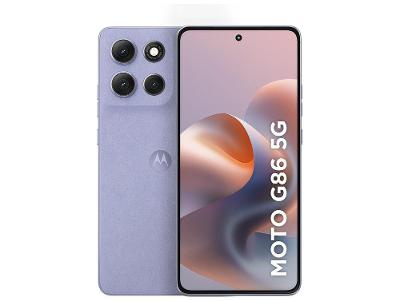 Smartphone Motorola Moto g86 512GB 5G 8GB RAM Lilás 6,7" Câm. Dupla + Selfie 32MP