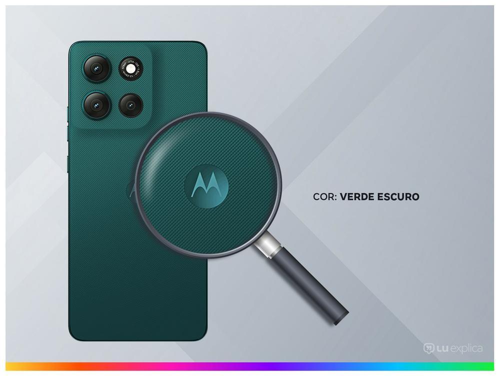 Smartphone Motorola Moto g86 512GB 5G 8GB RAM Verde Escuro 6,7" Câm. Dupla + Selfie 32MP - 3