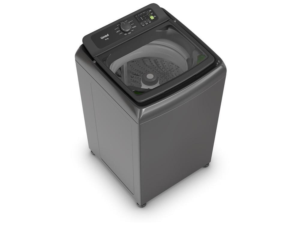 Lavadora de Roupas Consul 15kg 12 Programas de Lavagem Cinza Chumbo CWN15A9ANA - 8