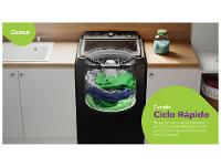 Lavadora de Roupas Consul 15kg 12 Programas de Lavagem Cinza Chumbo CWN15A9ANA - 3