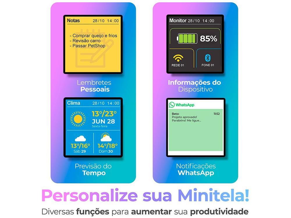 Notebook Positivo Vision C15M Intel Celeron N4500 Windows 11 Home 4GB RAM  128GB eMMC Tela 15" Full HD IPS Antirreflexo Minitela e Tecla Copilot Cinza - 6