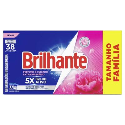 Sabão em Pó Brilhante Perfume e Cuidado Extraordinário 2,2kg