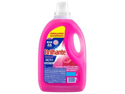 Sabão Líquido Brilhante Perfume e Cuidado Extraordinário 5L