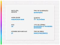 Bicicleta Aro 29" South Bike Legend Freio a Disco 21 Marchas Câmbio Shimano - 3