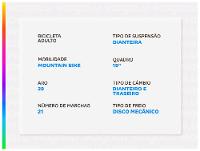 Bicicleta Aro 29" South Bike Slim Freio a Disco 21 Marchas - 3