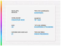 Bicicleta Aro 29" South Bike Sport Freio a Disco 21 Marchas - 3