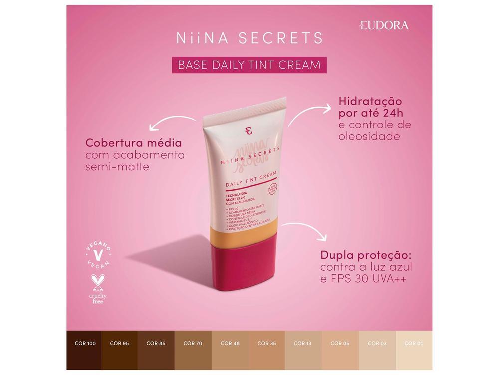 Base Eudora Niina Secrets Daily Tint Cream Cor 5 25ml - 2