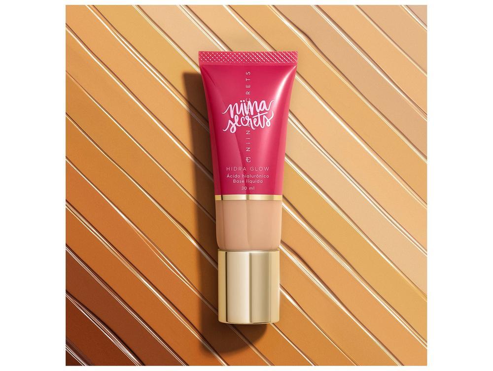 Base Eudora Niina Secrets Hydra Glow Líquida Cor 13 30ml - 8