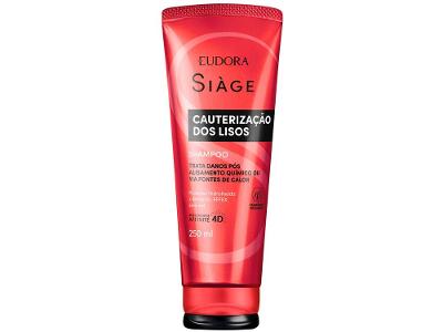 Shampoo Eudora Siàge Cauterização dos Lisos 250ml
