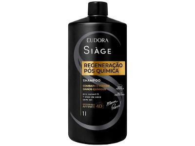 Shampoo Eudora Siàge Regeneração Pós Química 1L