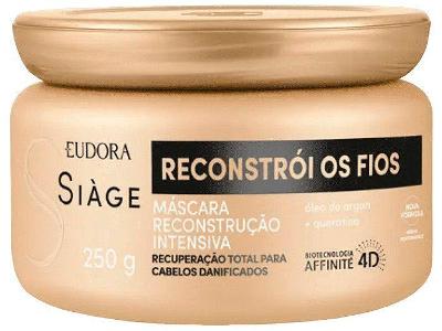 Máscara Capilar Eudora Siàge Reconstrói os Fios 250g