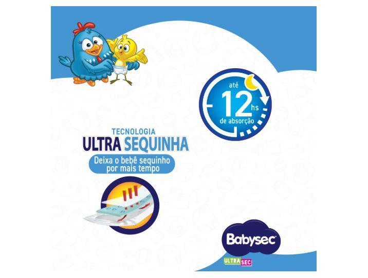 Fralda Babysec Galinha Pintadinha Ultra Sec XG 11 a 14kg 76 Unidades - 4