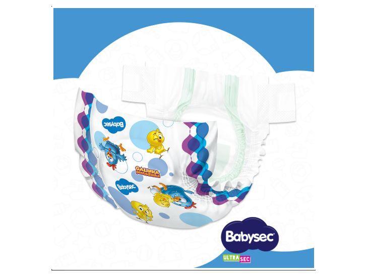 Fralda Babysec Galinha Pintadinha Ultra Sec XG 11 a 14kg 76 Unidades - 7