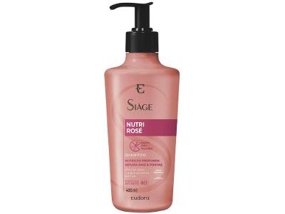 Shampoo Eudora Siàge Nutri Rosé 400ml