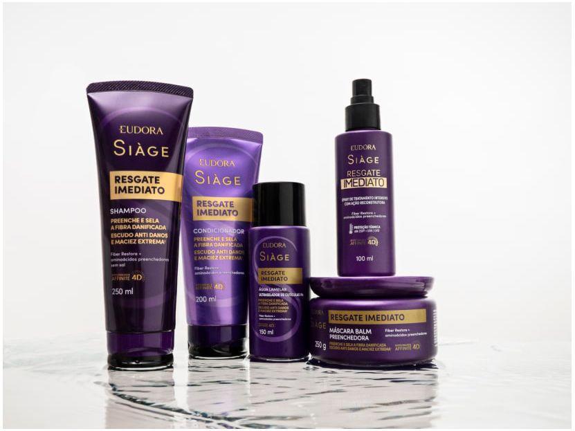 Spray Finalizador de Cabelo Eudora Siàge Resgate Imediato 100ml - 4