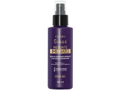 Spray Finalizador de Cabelo Eudora Siàge Resgate Imediato 100ml