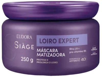Máscara Capilar Matizadora Eudora Siàge Loiro Expert 250g