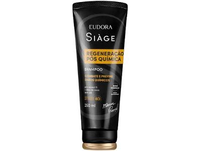 Shampoo Eudora Siàge Regeneração Pós Química 250ml